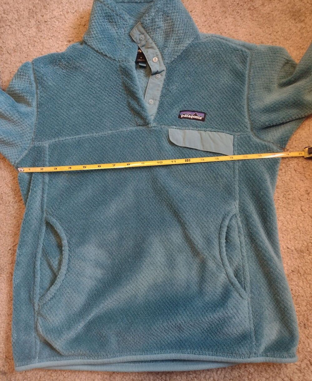 Patagonia Women's Re-Tool Synchilla Snap-T pullover 25442 Polartec small - Picture 8 of 10